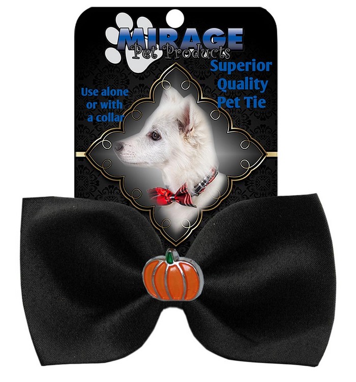 Pumpkin Widget Pet Bowtie Black